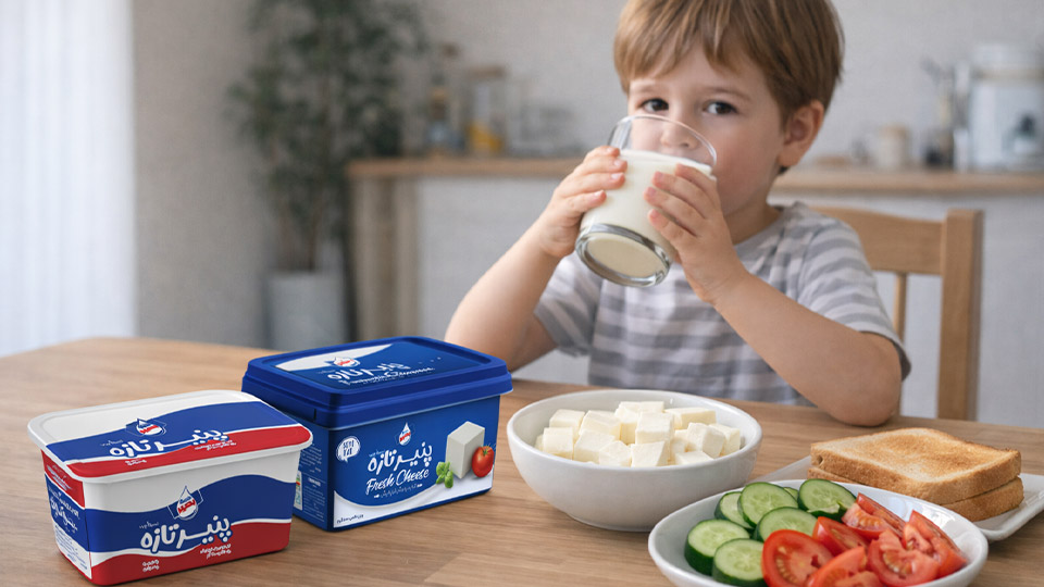 بهترین پنیر برای بچه ها _ پنیر UF بصیر 